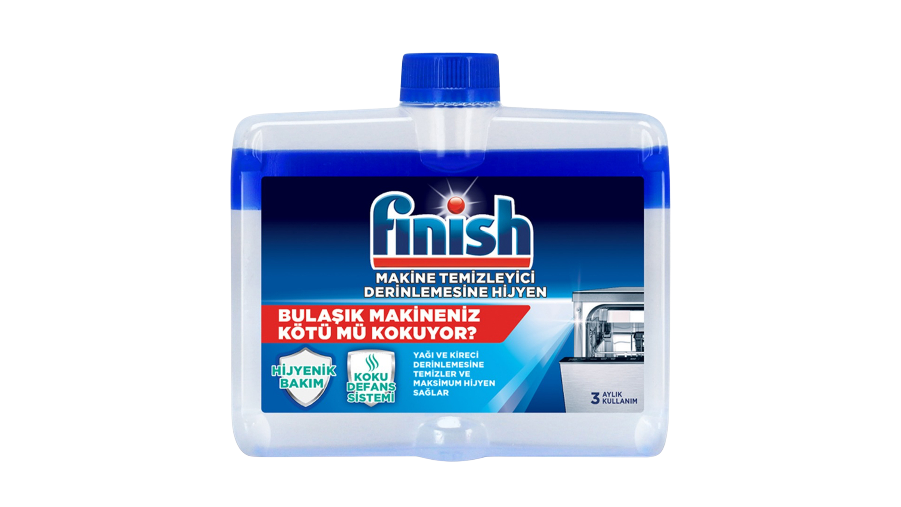 Finish ჭურჭლის მანქანის საწმენდი 250 მლ