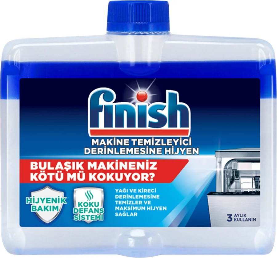 Finish ჭურჭლის მანქანის საწმენდი 250 მლ