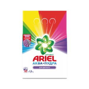 Ariel ფერადი ქსოვილის სარეცხი ფხვნილი ავტომატური რეცხვისთვის 1.5კგ