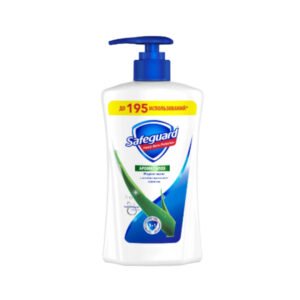 Safeguard თხევადი საპონი ალოეს სურნელით 390მლ