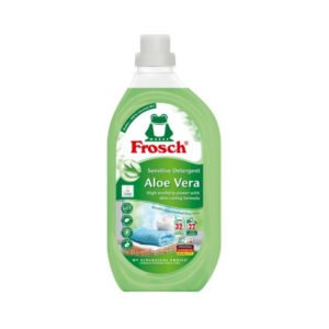 Frosch თხევადი სარეცხი საშუალება ფერადი ქსოვილისთვის ალოე ვერა 1.5ლ